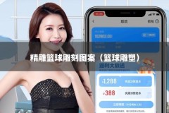 精雕篮球雕刻图案（篮球雕塑）